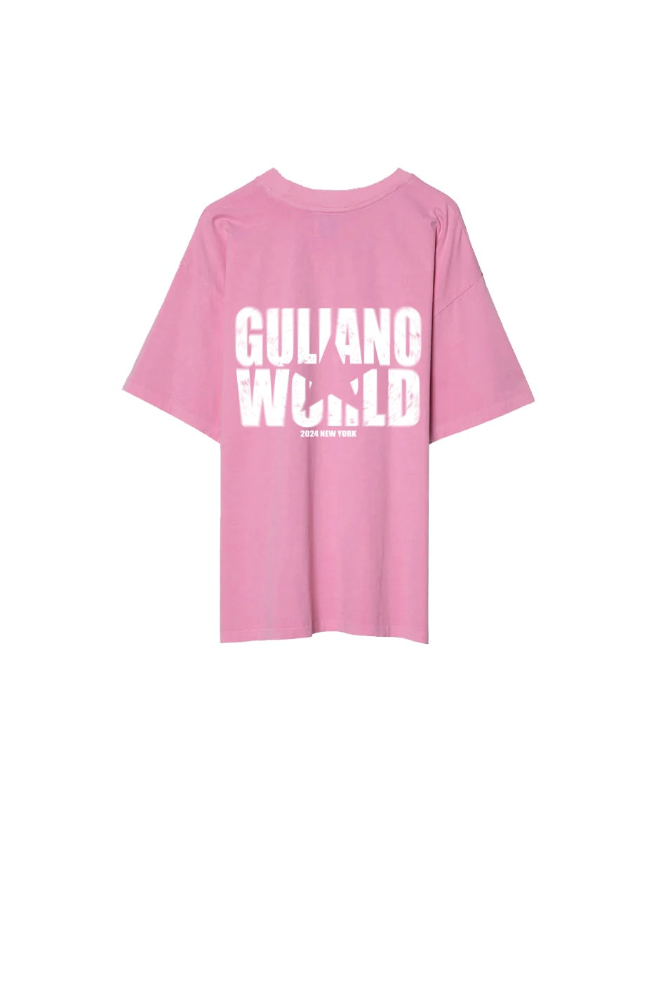 GULIANO WORLD WASHED PINK TEE